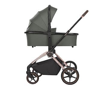 lalu max auto sediste: KIKKA BOO Kolica KARA 2u1 – army green (SKU: KKB2) Set 2u1 sa tvrdom — 2