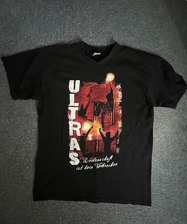 Men's T-shirt bоја - Crna