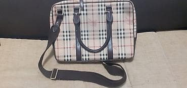 ajfon x cena: Torba za laptop/poslovna torba – klasični karo dezen - Materijal — 3