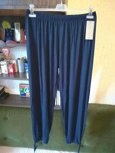 pantalone za punije: 2XL, Normalan struk, Ravne nogavice — 1