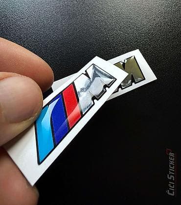 auto presvlake pancevo: BMW M Power 3D stikeri – Par samolepljivih amblema 15 x 4,5 cm — 3