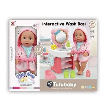 Lutka beba u kupatilu sa dodacima 11/14233-50 – interaktivni set za