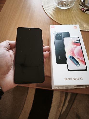Kancelarijski nameštaj: Xiaomi Redmi Note 12 – pametni telefon - Ekran: 6.67" AMOLED, ravan — 2