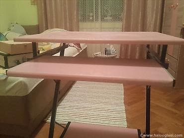 sobe za dečake: Set sadrži: ✨ Ormar sa policama i zatvorenim delom ✨ Radni sto u roze — 2