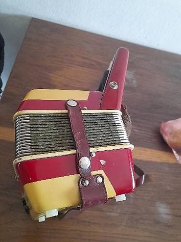 muzicki instrumenti: Harmonika sa klavijaturom – polukoncertni model kompaktnih dimenzija — 4