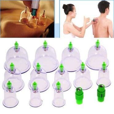 Ventuze . CUPPING-fizikalna terapija-akupunktura- čašama Komplet za — 15