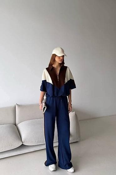 Gornji i donji deo: Komplet trenerke sportsko-ležerni. - Gornji deo kratki rukavi,polo — 1