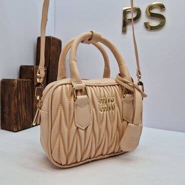 miu miu cizmice: Elegantna torbica, Miu Miu, Materijal: Koža — 6