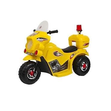 Children's Electric Cars: MOTOR NA AKUMULATOR ŽUTI 11/0999-5-50 Policijski mini motor na — 1