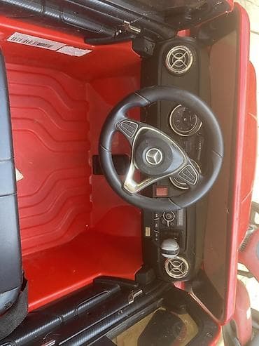 polovni automobili na akumulator: Dečiji električni automobil – Mercedes pick-up, crveni - Model — 3