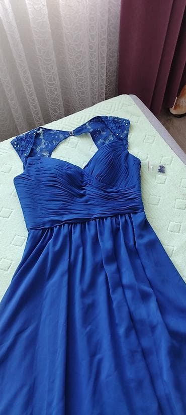 torba mona: Predivna royal blue svečana haljina, gornji deo je ojačan i može da — 1