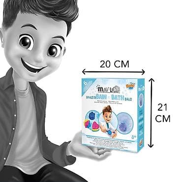 Kreativne i edukativne igračke: Laboratorija za izradu loptica za kupanje – Buki (Mini Lab) Šifra — 6
