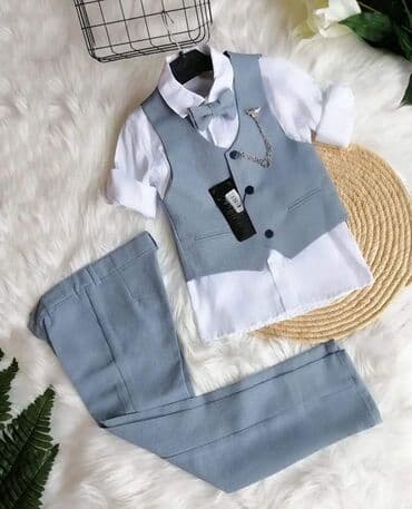 Veličine na stanju: 8 Cena: 4000 dinara *pantalone, prsluk, košulja na lalafo.rs Veličine na stanju: 8 Cena: 4000 dinara *pantalone, prsluk, košulja