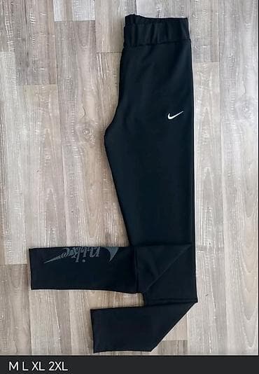 nike cortez cena: Ženske sportske helanke – crne, visoki struk, elastične i — 8