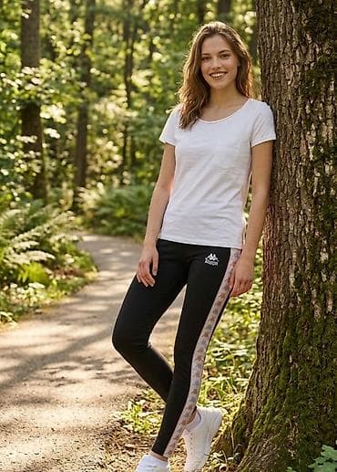 Komplet: Helanke i Majica.Ženske sportske helanke Kappa - Model: uske na lalafo.rs Komplet: Helanke i Majica.Ženske sportske helanke Kappa - Model: uske