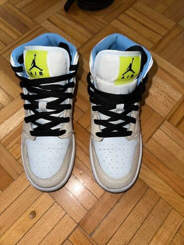 jordan patike 1: Nike, 36.5, bоја - Bela — 1