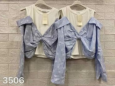 Rolke: 🔥Dvoslojni top bez rukava sa efektom „cold shoulder“ i dekorativnim — 6