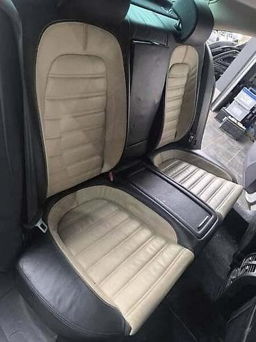 enterijer za kombije: KREM KOZNA SEDIST SA MEMORIJOM ZA VOLKSWAGEN PASSAT B6, PASSAT B7 — 3