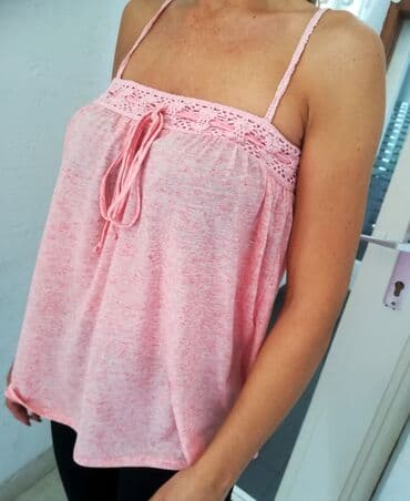 crop top c a: M (EU 38), bоја - Boja breskve — 2