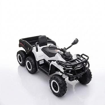 elektricni kvad za decu: Veliki Off-Road Kvad Robust 4x4 – Beli (SM-26201B) Šifra proizvoda — 1