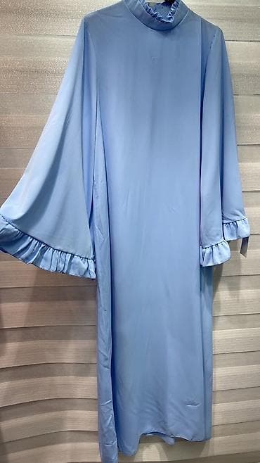 maxa cipele: Elegantna maxi haljina sa volan rukavima Univerzalna veličina - — 3