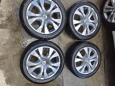 alu felne 16 4x108: ALUMINIJUMSKE FELNE 17 4 X 108 | gume 215/50/17 m+s Barum — 2
