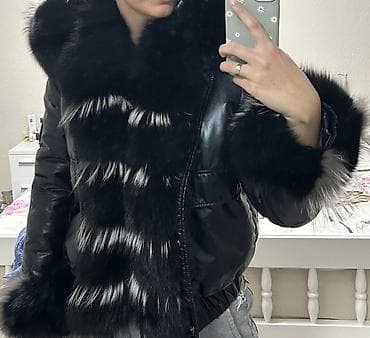 pantalone i sakoi zenski: Luksuzna ženska zimska jakna sa prirodnim krznom - Spoljašni — 4