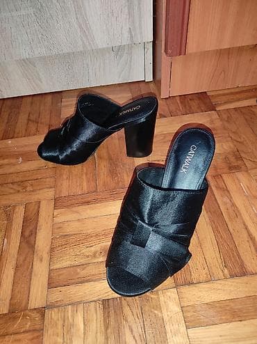 afrodita moda: Papuče 38, bоја - Crna — 2