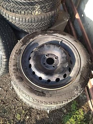 ČELIČNE FELNE 15 4 X 108 | sa gumama 60e,gume stare jednu godinu