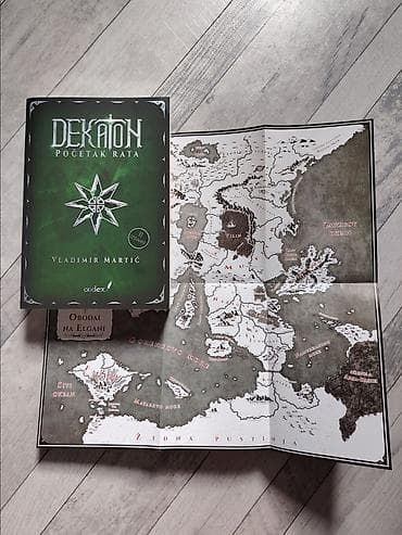 VLADIMIR MARTIC Dekaton: Pocetak rata (NOVO) Knjiga ide sa pratecom