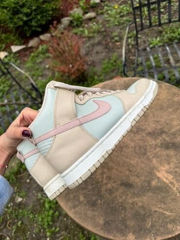 Oxfords: Nike, 39, color - Light blue — 3