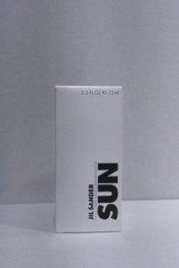 Personal Items: JIL SANDER SUN WOMEN EDT 75ML TSTR | Jil Sander SUN women edt 75ml — 7