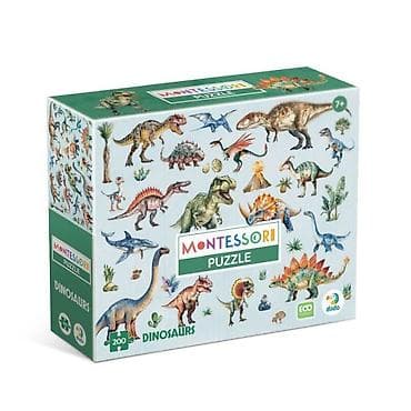 Kreativne i edukativne igračke: Puzzle Montessori Dinosaurus – edukativna drvena slagalica za decu — 1