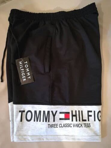 Bermude i šorcevi: Nove muske pamucne markirane bermude Tommy Hilfiger. Turske. Vrlo — 3