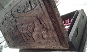 SNIZENJE!Unikatna ukrasna drvena kutija za nakit iz Indonezije