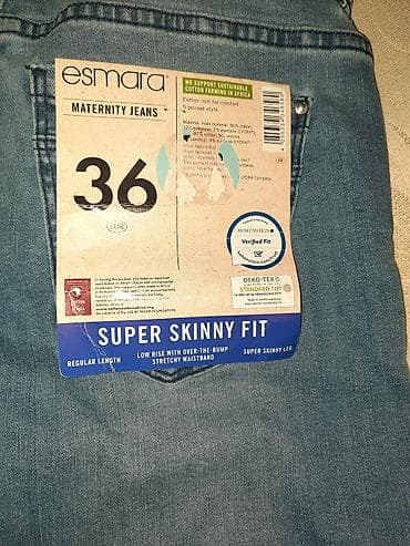 teget farmerke: Esmara trudničke farmerke – Super Skinny Fit - Model: Maternity — 4