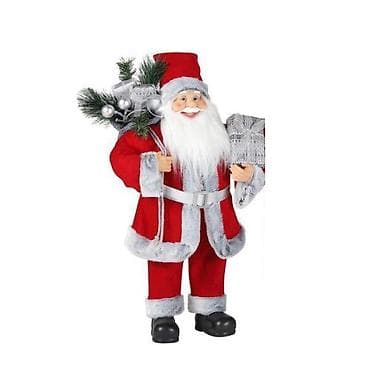 sto za slavu dekoracija: DEDA MRAZ 60CM – novogodišnji dekor Klasični Deda Mraz visine 60 cm — 1