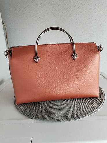 Elegantna ženska torba – koralno/narandžaste boje - Materijal na lalafo.rs Elegantna ženska torba – koralno/narandžaste boje - Materijal