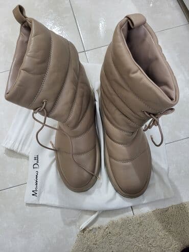 zenske kozne cizme akcija: Čizme, Massimo Dutti, 40 — 3