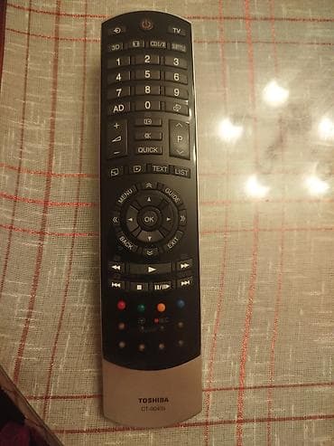 daljinski za total tv: Daljinski za televizor Toshiba Toshibu tv. Par tastera moraju malo — 5