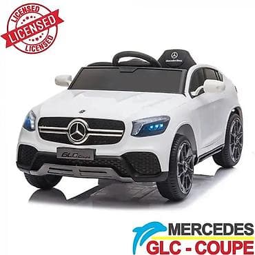 džip na akumulator: Mercedes GLC 63 – licencirani dečiji džip na akumulator, bela boja — 2