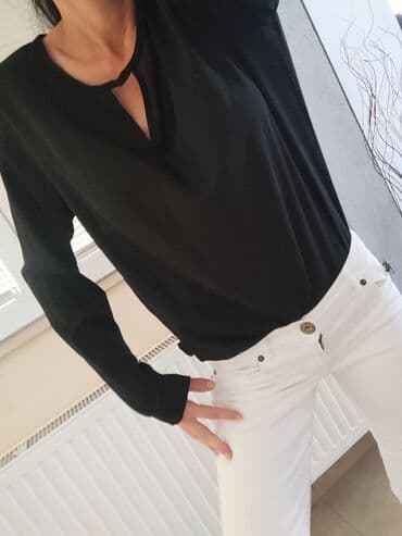 kozne helanke h m: Sw, S (EU 36), Single-colored, color - Black — 3