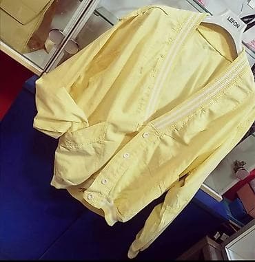 kaput kasmir: Ženska lagana jakna/blejzer – žuta - Boja: pastelno žuta - Kroj — 3