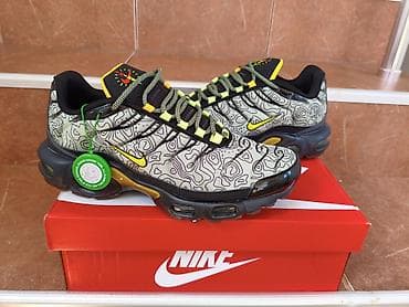 tn crne: Nike Air Max TN LT. Blue/Black/Yellow Nike Pakovanje#NOVO# Uzivo su — 2