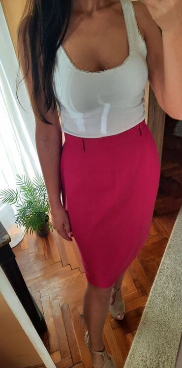 Skirts: M, Mini, color - Pink — 2