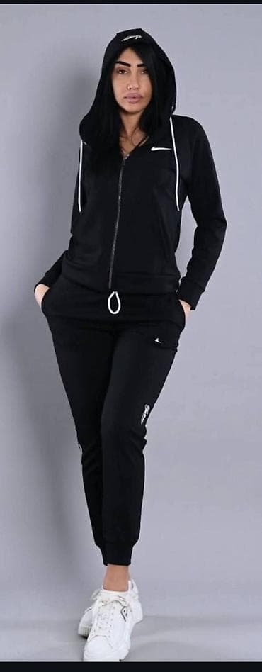 supreme jakna: Ženske trenerke – komplet dukserica sa kapuljačom i donji deo - — 5