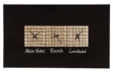 3 časovnika Pintdecor New York Roma London Made in Italy U odličnom