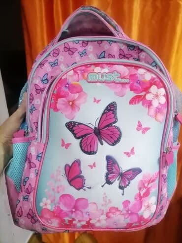 Kid's backpack, For girls, color - Pink