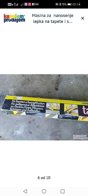 Lehnartz “Wallpaper Trimmer” – vođica/lenjir za sečenje tapeta i