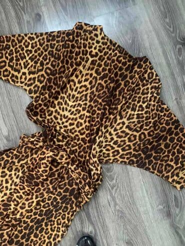 pojasevi za haljine prodaja: Leopard print haljina od laganog materijala, nije postavljena pa može — 1